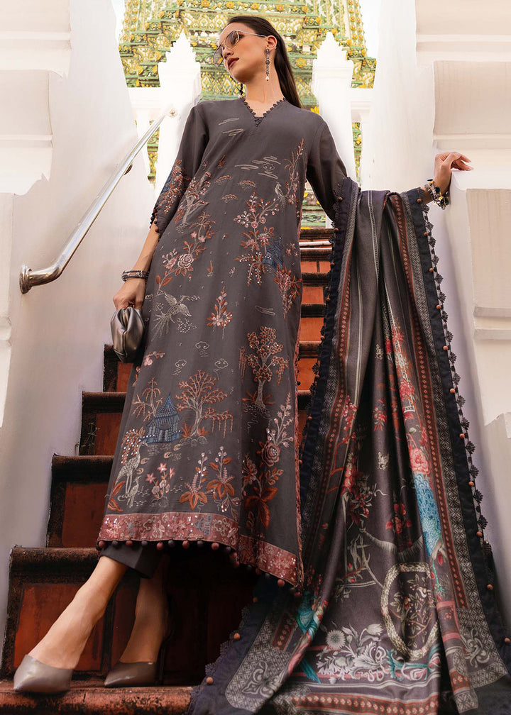 Buy Now M Prints Winter Collection '25 by Maria B | MPT-2801-B Online in USA, UK, Canada, France, Italy, Germany, Greece, Sweden, UAE & Worldwide at Empress.