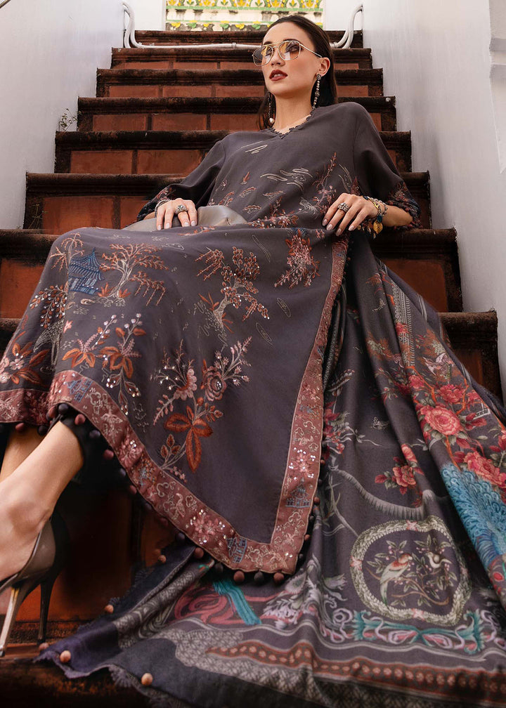 Buy Now M Prints Winter Collection '25 by Maria B | MPT-2801-B Online in USA, UK, Canada, France, Italy, Germany, Greece, Sweden, UAE & Worldwide at Empress.