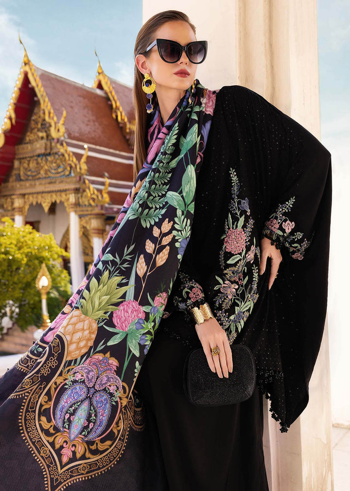 Buy Now M Prints Winter Collection '25 by Maria B | MPT-2802-B Online in USA, UK, Canada, France, Italy, Germany, Greece, Sweden, UAE & Worldwide at Empress.