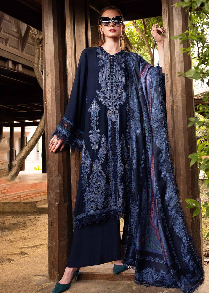 Buy Now M Prints Winter Collection '25 by Maria B | MPT-2803-B Online in USA, UK, Canada, France, Italy, Germany, Greece, Sweden, UAE & Worldwide at Empress.