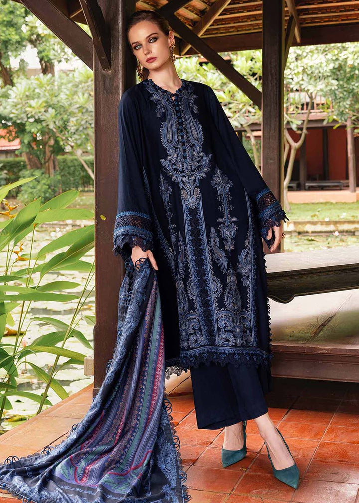 Buy Now M Prints Winter Collection '25 by Maria B | MPT-2803-B Online in USA, UK, Canada, France, Italy, Germany, Greece, Sweden, UAE & Worldwide at Empress.