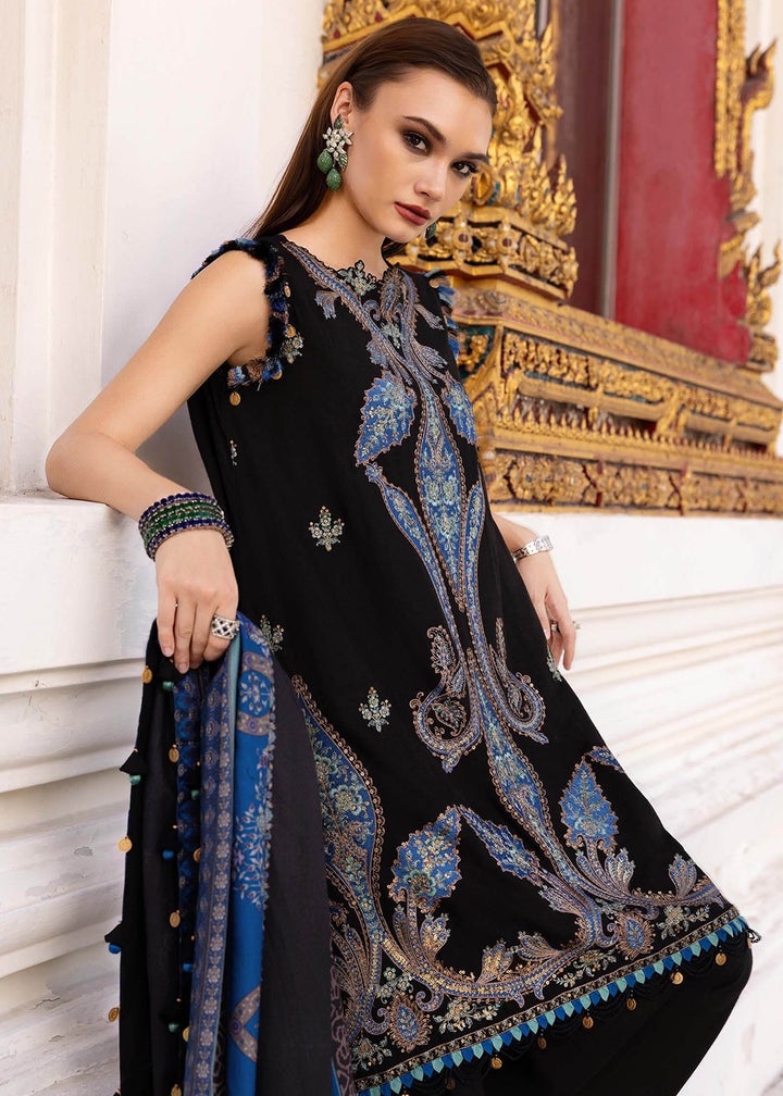 Buy Now M Prints Winter Collection '25 by Maria B | MPT-2806-B Online in USA, UK, Canada, France, Italy, Germany, Greece, Sweden, UAE & Worldwide at Empress.