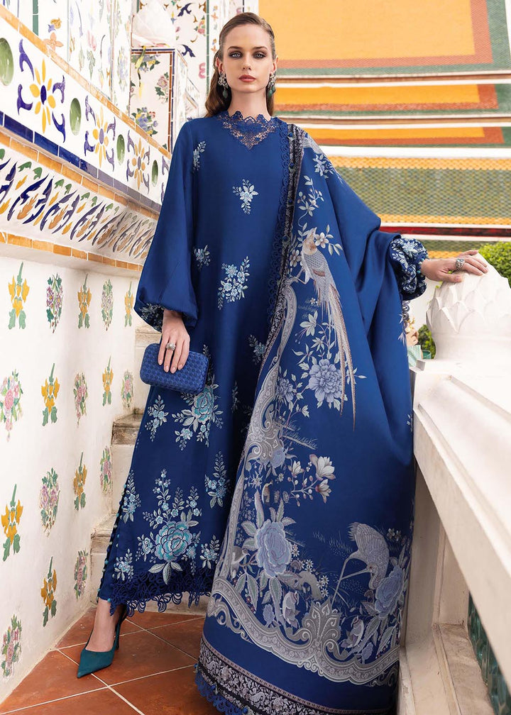 Buy Now M Prints Winter Collection '25 by Maria B | MPT-2808-B Online in USA, UK, Canada, France, Italy, Germany, Greece, Sweden, UAE & Worldwide at Empress.