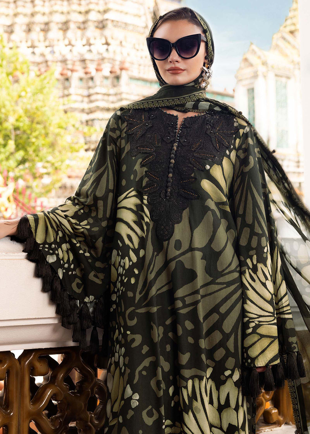 Buy Now M Prints Winter Collection '25 by Maria B | MPT-2809-A Online in USA, UK, Canada, France, Italy, Germany, Greece, Sweden, UAE & Worldwide at Empress.