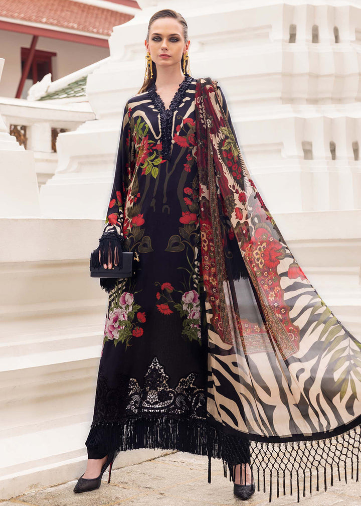 Buy Now M Prints Winter Collection '25 by Maria B | MPT-2810-B Online in USA, UK, Canada, France, Italy, Germany, Greece, Sweden, UAE & Worldwide at Empress.