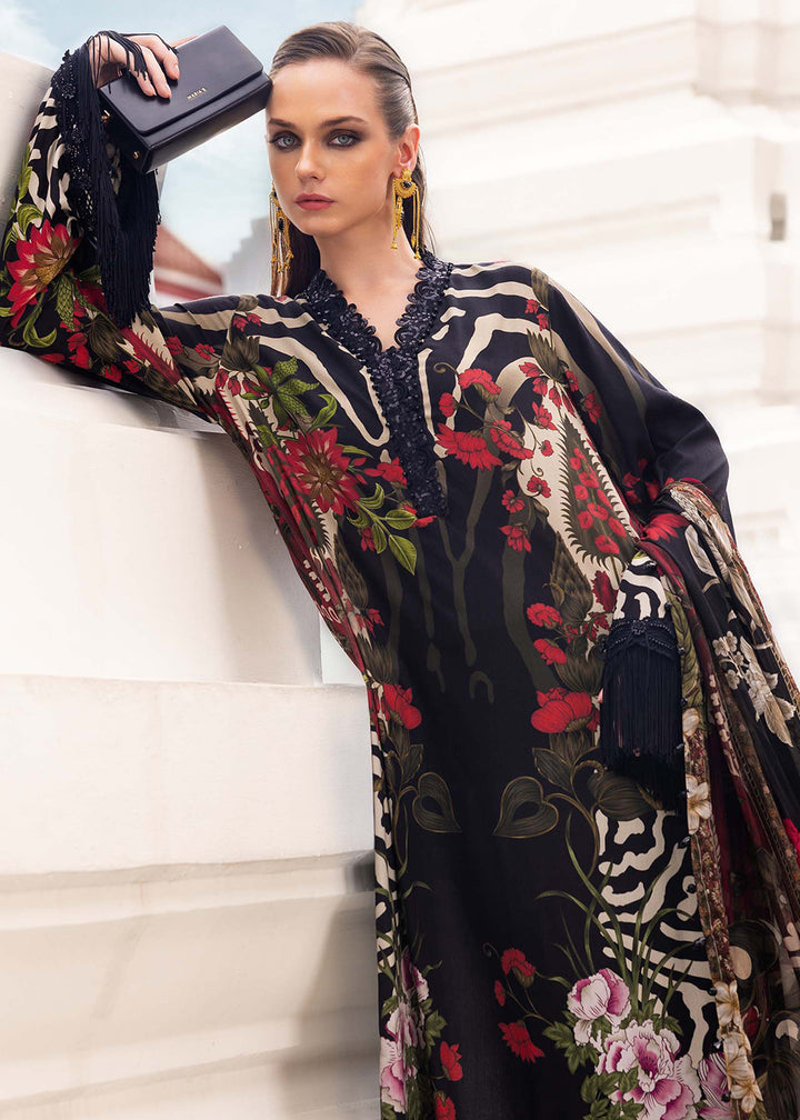 Buy Now M Prints Winter Collection '25 by Maria B | MPT-2810-B Online in USA, UK, Canada, France, Italy, Germany, Greece, Sweden, UAE & Worldwide at Empress.