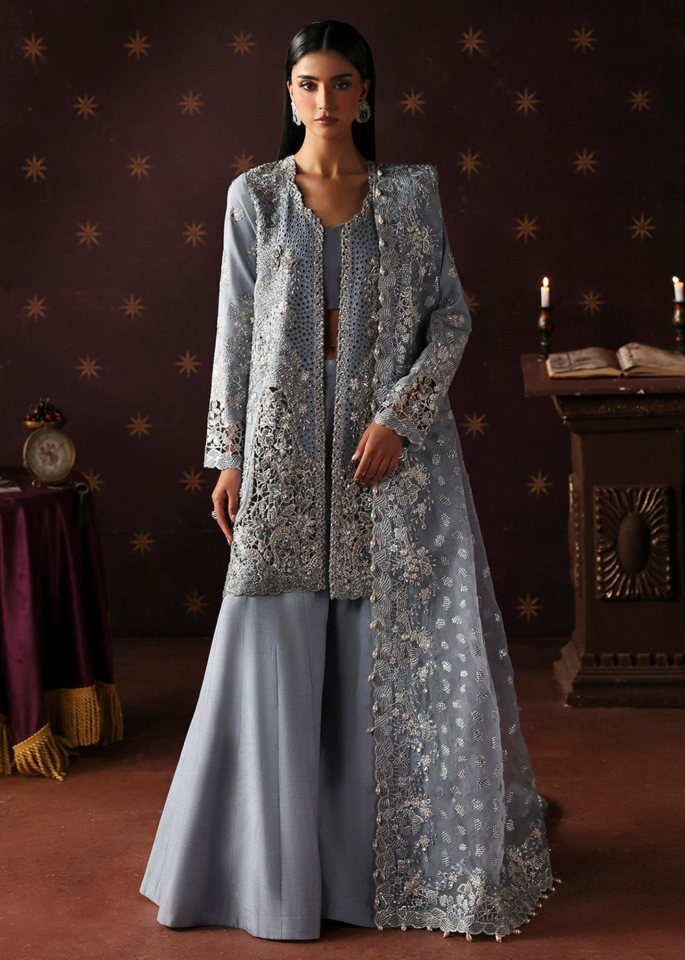 Buy Now La Fuchsia Luxury Formals '26 by Afrozeh | Magician Online in US, UK, Canada, France, Italy, Germany, Greece, UAE, Switzerland & Worldwide at Empress.