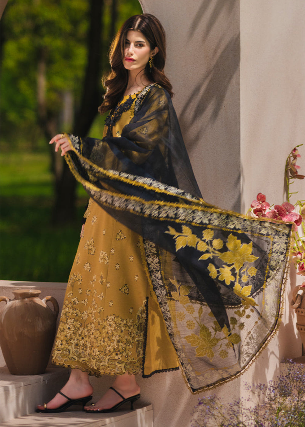 Buy Now Luxury Eid Collection 26 by Rang Rasiya | Mahi Online in US, UK, Canada, France, Greece, Germany, Ireland, Sweden, Denmark, UAE & Worldwide at Empress.