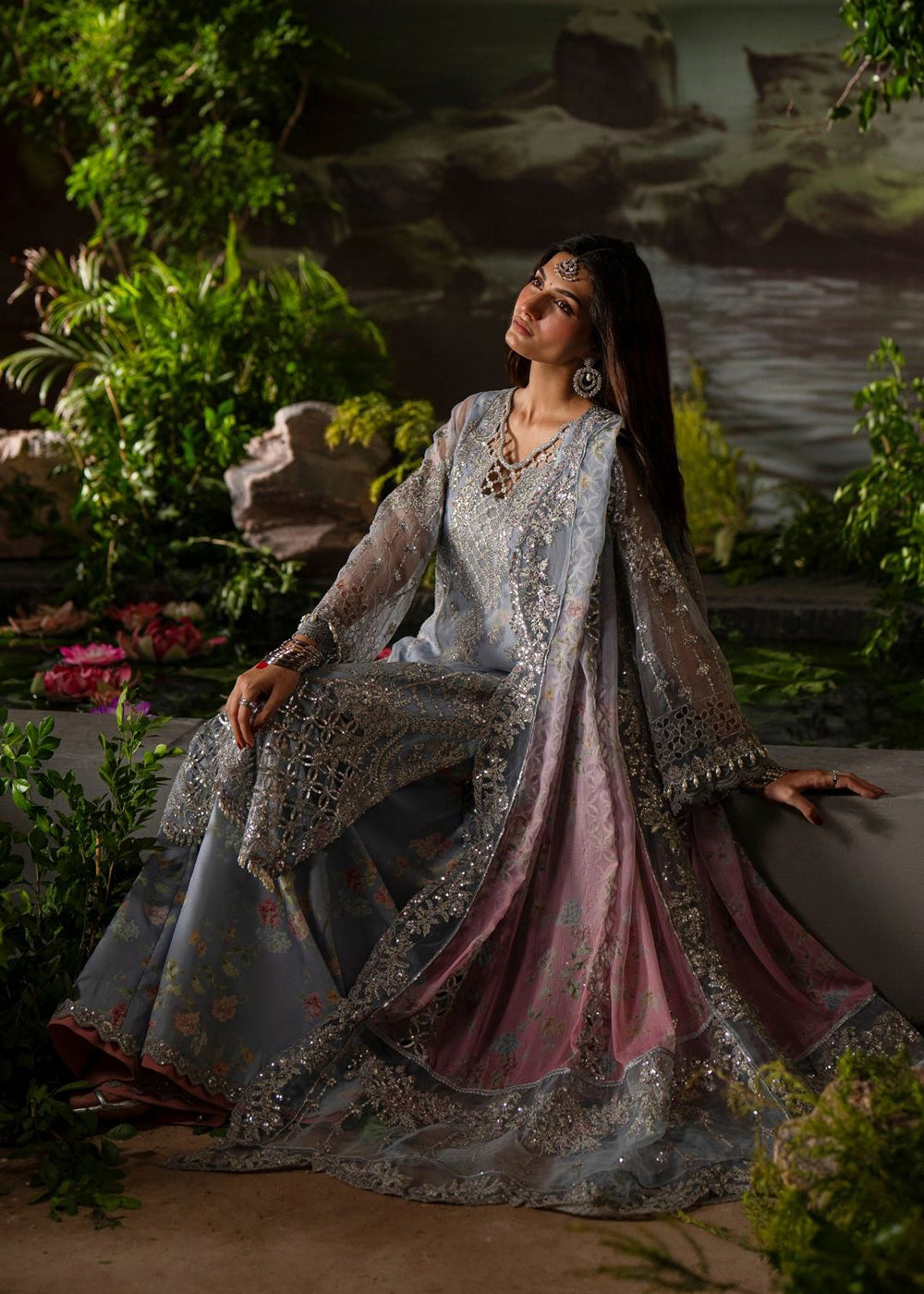 Buy Now Dastan E Ishq Luxury Formals '25 by AJR Couture | MAHJABEEN Online in US, UK, Canada, France, Italy, Germany, Sweden, Greece, UAE & Worldwide at Empress.