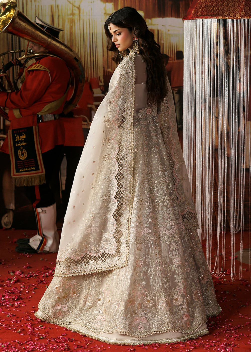 Buy Now Shehnai Wedding Formals 26 by Afrozeh | Mannat Online in US, UK, Canada, France, Italy, Germany, Greece, Sweden, Netherland, UAE &amp; Worldwide at Empress.