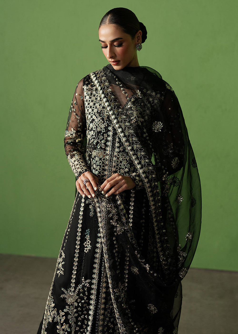 Buy Now Pehli Nazar Festive Formals '25 by Ayzel | Manzar Online in USA, UK, Canada, France, Italy, Germany, Sweden, Greece, Spain, UAE & Worldwide at Empress.