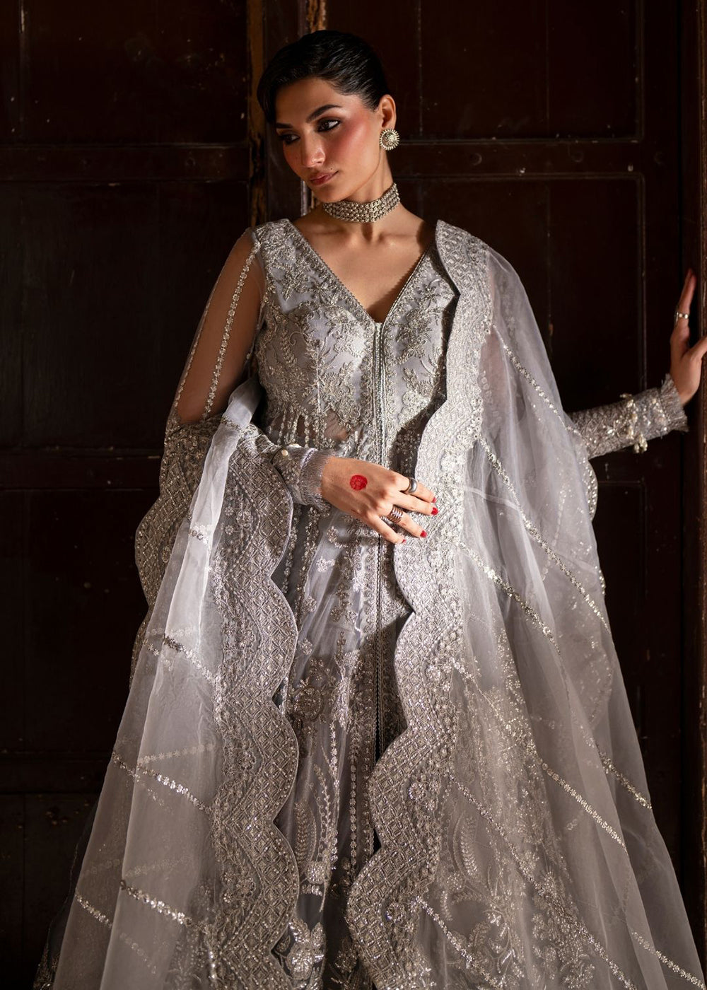 Buy Now Dastan E Ishq Luxury Formals '25 by AJR Couture | MEHAR Online in US, UK, Canada, France, Italy, Germany, Sweden, Greece, UAE & Worldwide at Empress.