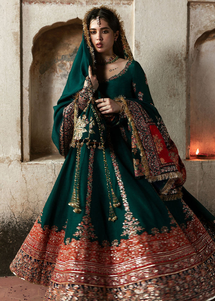 Buy Now Mussarat Wedding Formals by Hussain Rehar | Meherunissa Online in US, UK, Canada, France, Italy, Germany, Greece, Sweden, Africa & Worldwide at Empress.