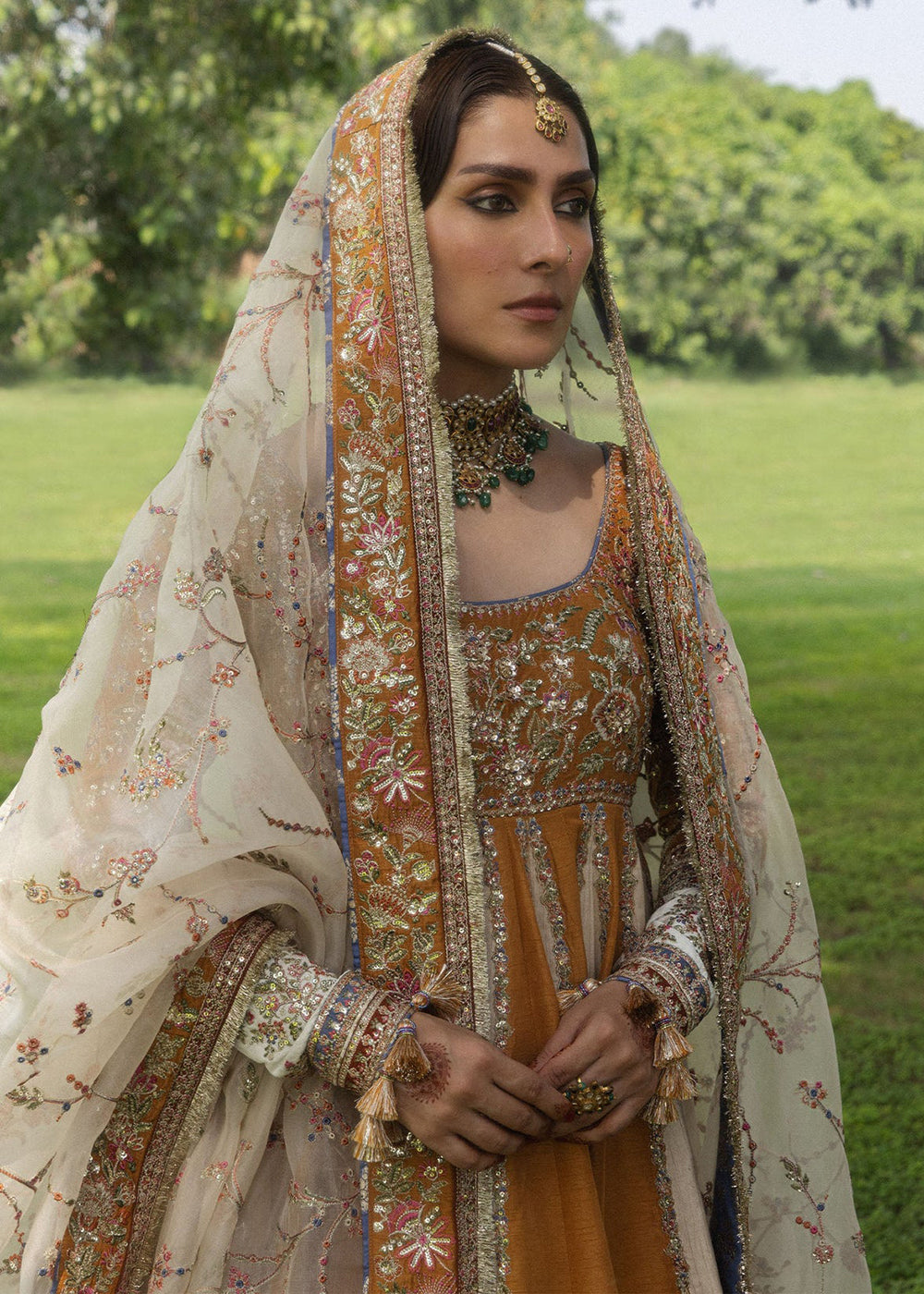 Buy Now The Doll House Wedding Festive Edit '26 by Hussain Rehar | Mehru in US, UK, Canada, France, Italy, Germany, Greece, Sweden,UAE & Worldwide at Empress.