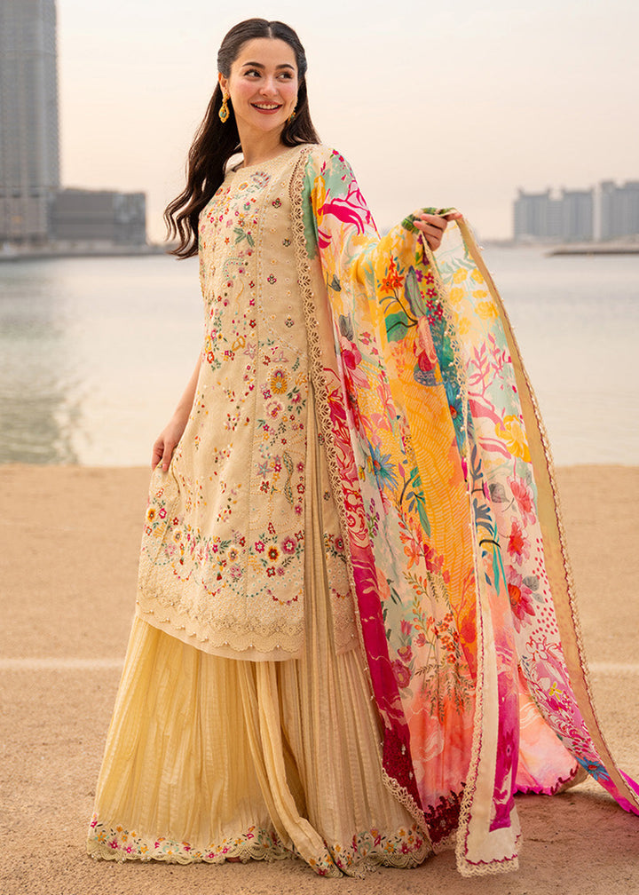 Buy Now Aya Luxury Lawn '26 by Faiza Saqlain | Merjem Online in US, UK, Canada, France, Greece, Germany, Ireland, Sweden, Denmark, UAE & Worldwide at Empress.