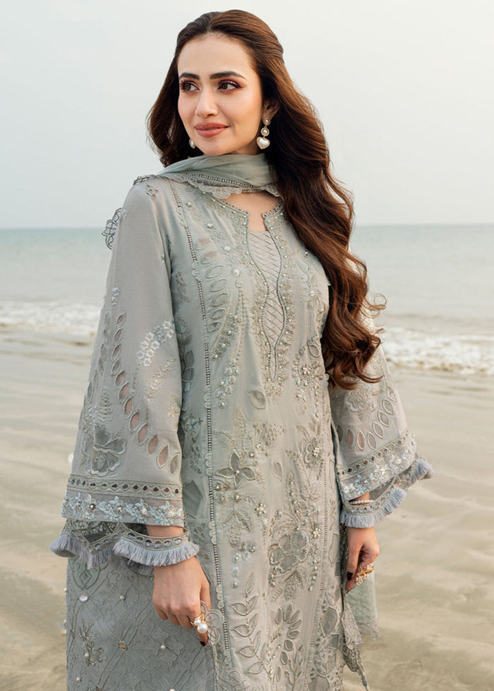 Buy Now Khuwab Unstitched Swiss Lawn '25 by Nureh | NE-145 Online in USA, UK, Canada, Italy, France, Norway, UAE & Worldwide at Empress Clothing.