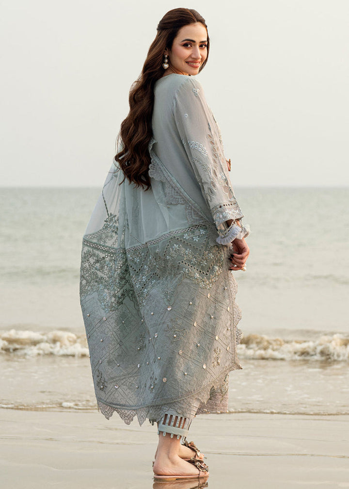 Buy Now Khuwab Unstitched Swiss Lawn '25 by Nureh | NE-145 Online in USA, UK, Canada, Italy, France, Norway, UAE & Worldwide at Empress Clothing.