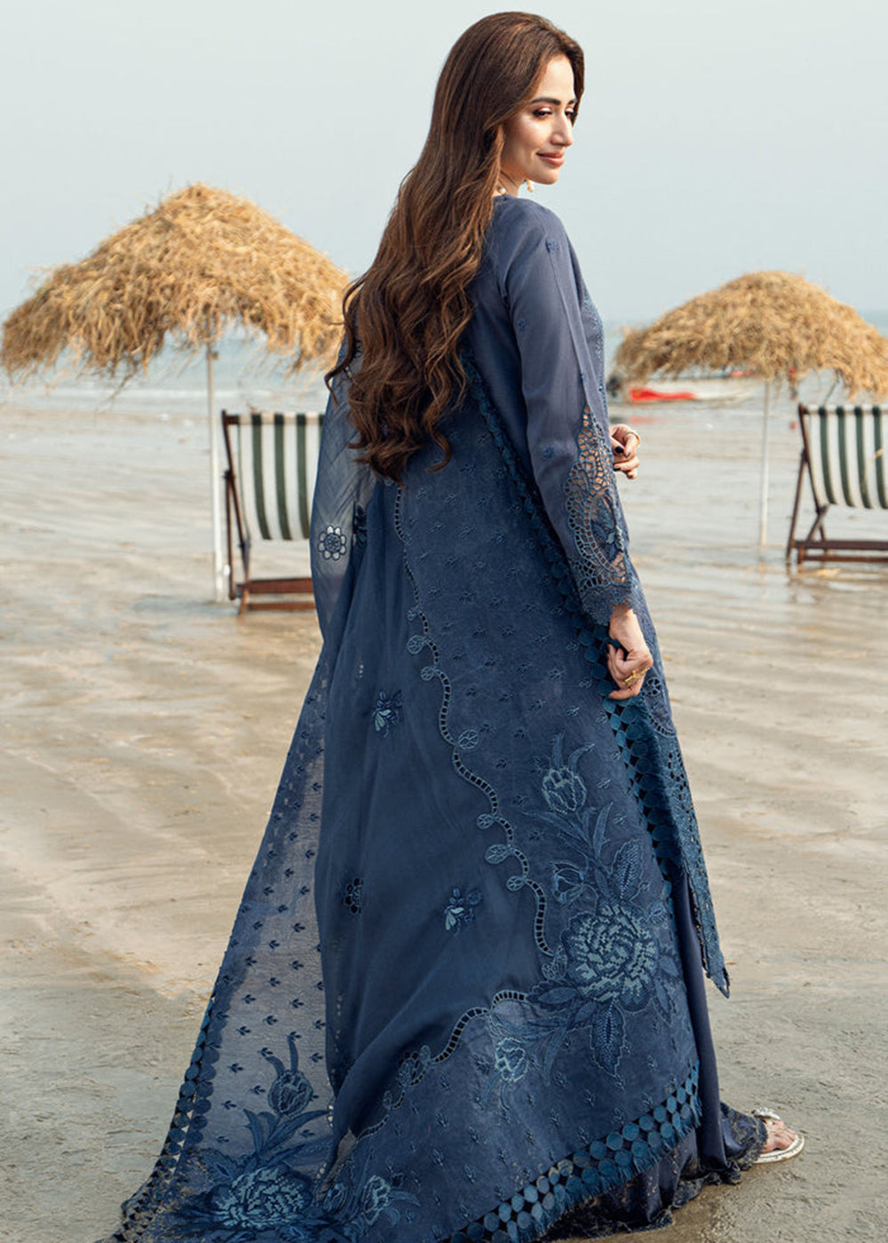 Buy Now Khuwab Unstitched Swiss Lawn '25 by Nureh | NE-146 Online in USA, UK, Canada, Italy, France, Norway, UAE & Worldwide at Empress Clothing.