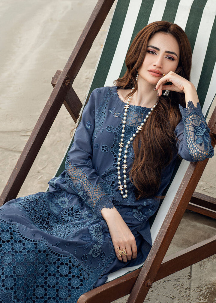 Buy Now Khuwab Unstitched Swiss Lawn '25 by Nureh | NE-146 Online in USA, UK, Canada, Italy, France, Norway, UAE & Worldwide at Empress Clothing.
