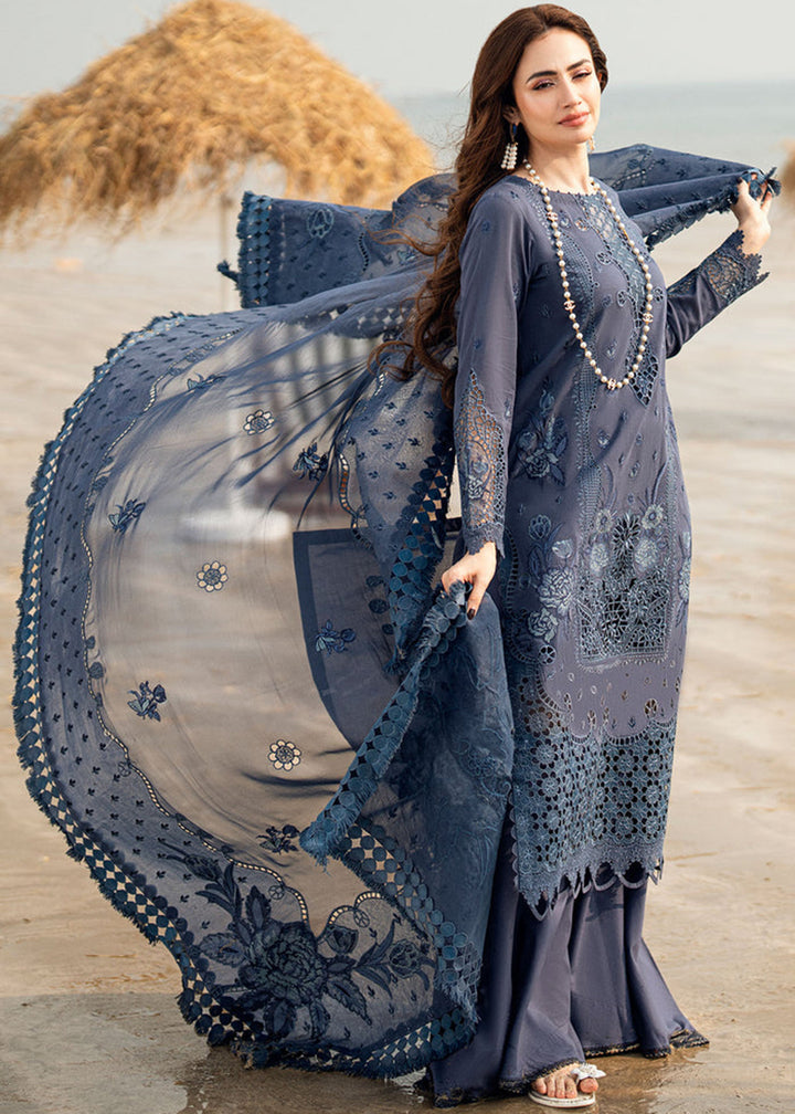 Buy Now Khuwab Unstitched Swiss Lawn '25 by Nureh | NE-146 Online in USA, UK, Canada, Italy, France, Norway, UAE & Worldwide at Empress Clothing.