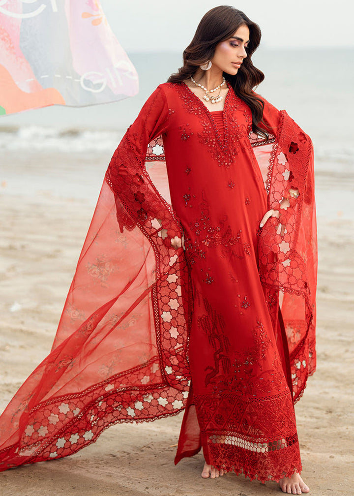 Buy Now Khuwab Unstitched Swiss Lawn '25 by Nureh | NE-147 Online in USA, UK, Canada, Italy, France, Norway, UAE & Worldwide at Empress Clothing.