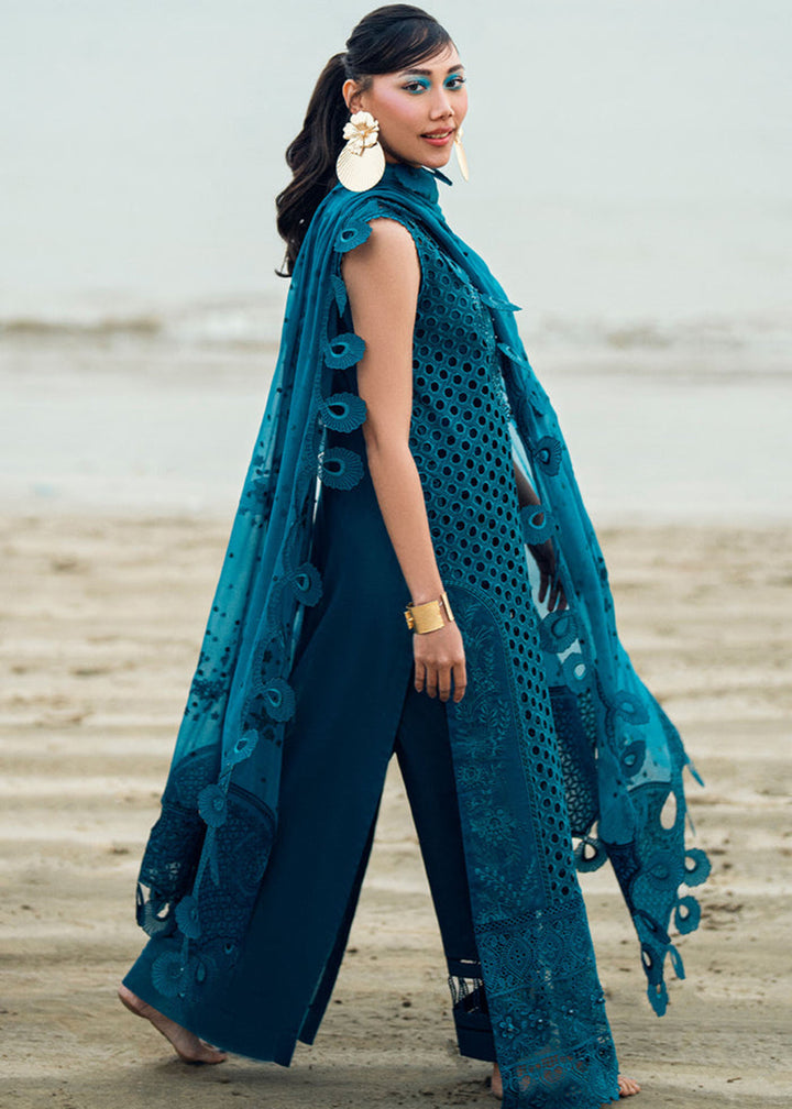 Buy Now Khuwab Unstitched Swiss Lawn '25 by Nureh | NE-148 Online in USA, UK, Canada, Italy, France, Norway, UAE & Worldwide at Empress Clothing.