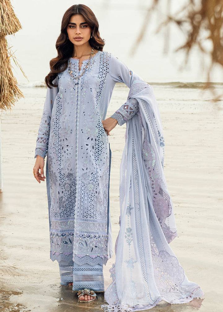 Buy Now Khuwab Unstitched Swiss Lawn '25 by Nureh | NE-150 Online in USA, UK, Canada, Italy, France, Norway, UAE & Worldwide at Empress Clothing.