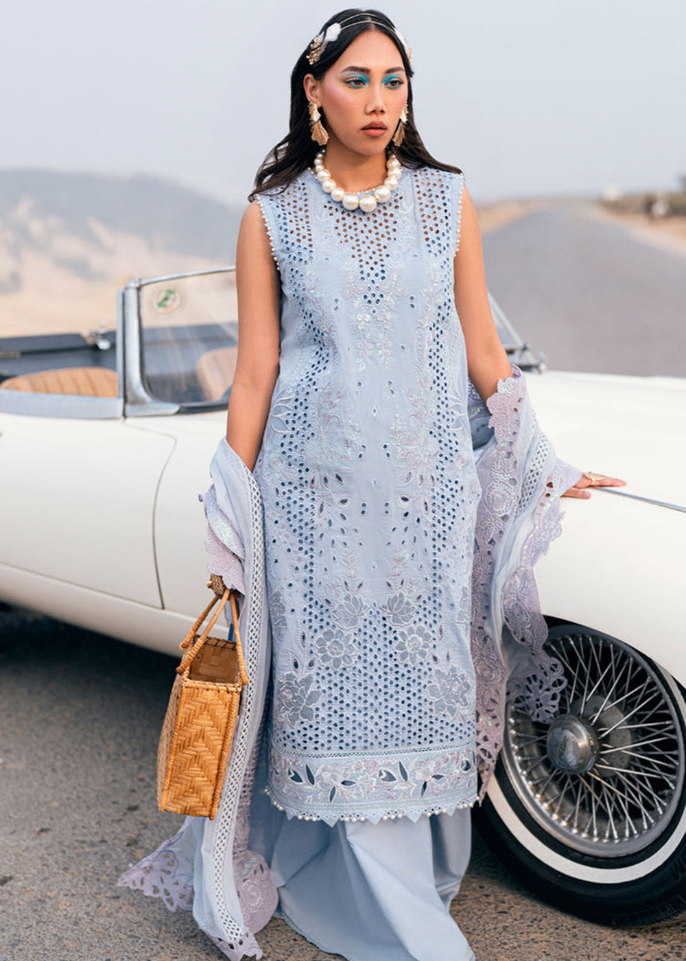 Buy Now Khuwab Unstitched Swiss Lawn '25 by Nureh | NE-150 Online in USA, UK, Canada, Italy, France, Norway, UAE & Worldwide at Empress Clothing.