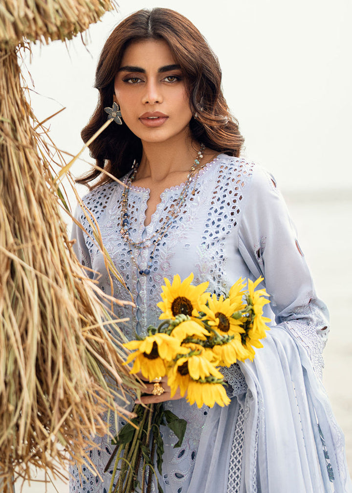 Buy Now Khuwab Unstitched Swiss Lawn '25 by Nureh | NE-150 Online in USA, UK, Canada, Italy, France, Norway, UAE & Worldwide at Empress Clothing.