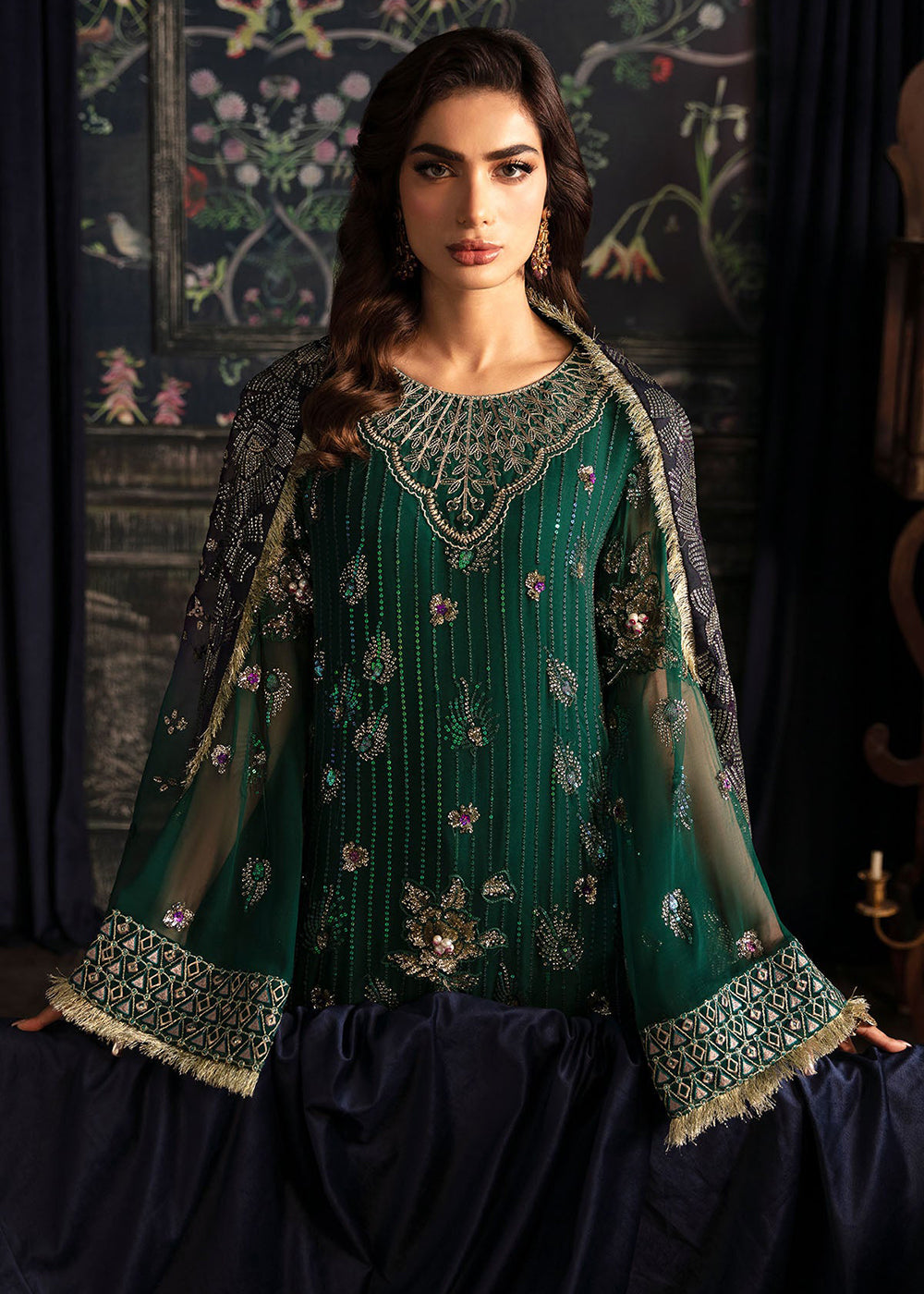 Buy Now Elanora Embroidered Formals' 24 by Nureh | NEL-42 Online at Empress Online in USA, UK, Canada & Worldwide at Empress Clothing.