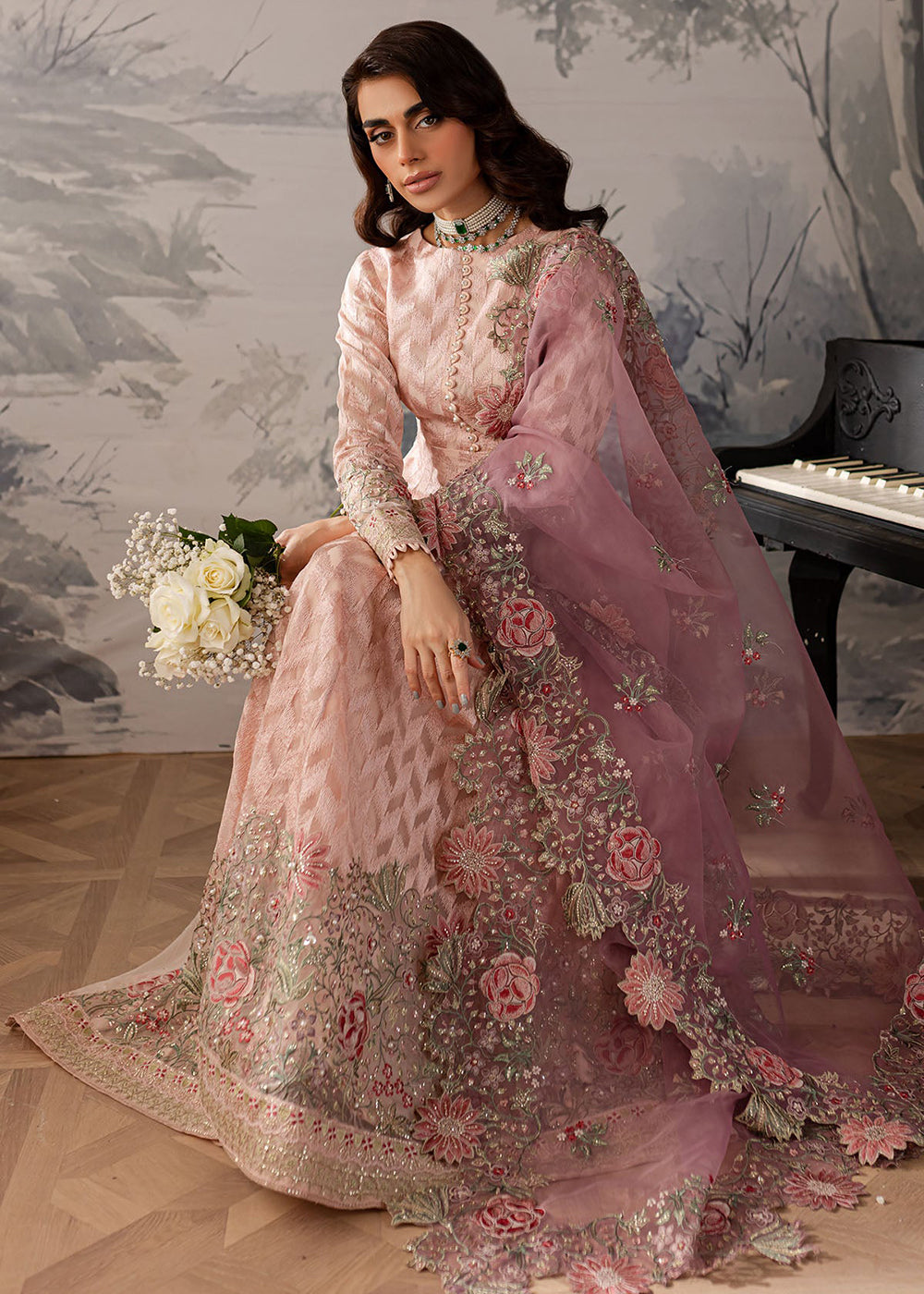 Buy Now Elanora Luxury Formals Collection '24 by Nureh | NEL-55 Online at Empress Online in USA, UK, Canada & Worldwide at Empress Clothing.