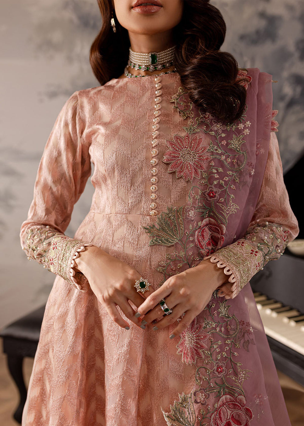 Buy Now Elanora Luxury Formals Collection '24 by Nureh | NEL-55 Online at Empress Online in USA, UK, Canada & Worldwide at Empress Clothing.