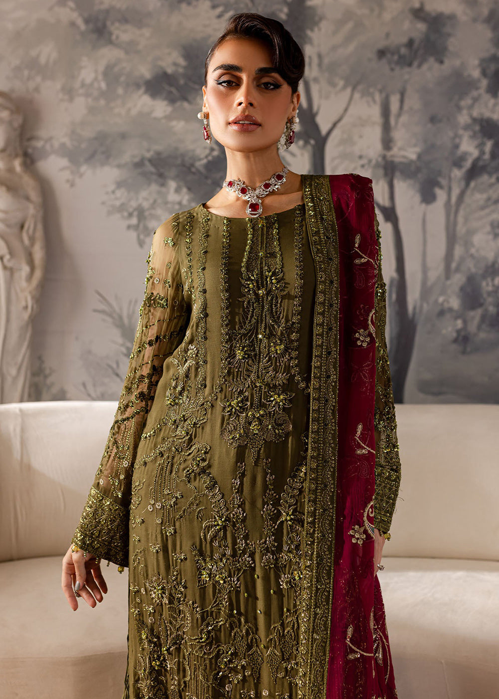 Buy Now Elanora Luxury Formals Collection '24 by Nureh | NEL-56 Online at Empress Online in USA, UK, Canada & Worldwide at Empress Clothing. 