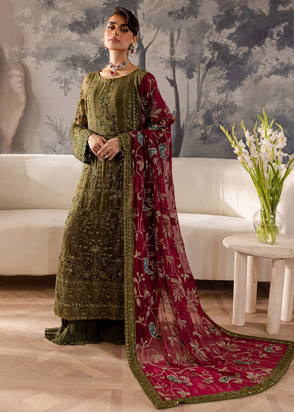 Buy Now Elanora Luxury Formals Collection '24 by Nureh | NEL-56 Online at Empress Online in USA, UK, Canada & Worldwide at Empress Clothing. 