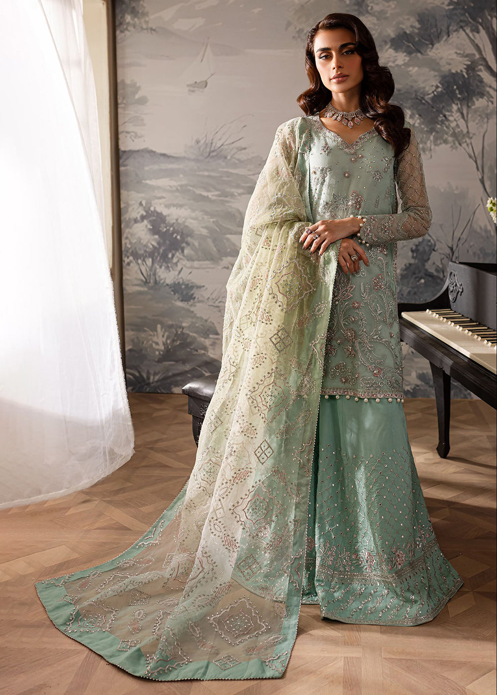 Buy Now Elanora Luxury Formals Collection '24 by Nureh | NEL-57 Online at Empress Online in USA, UK, Canada & Worldwide at Empress Clothing.