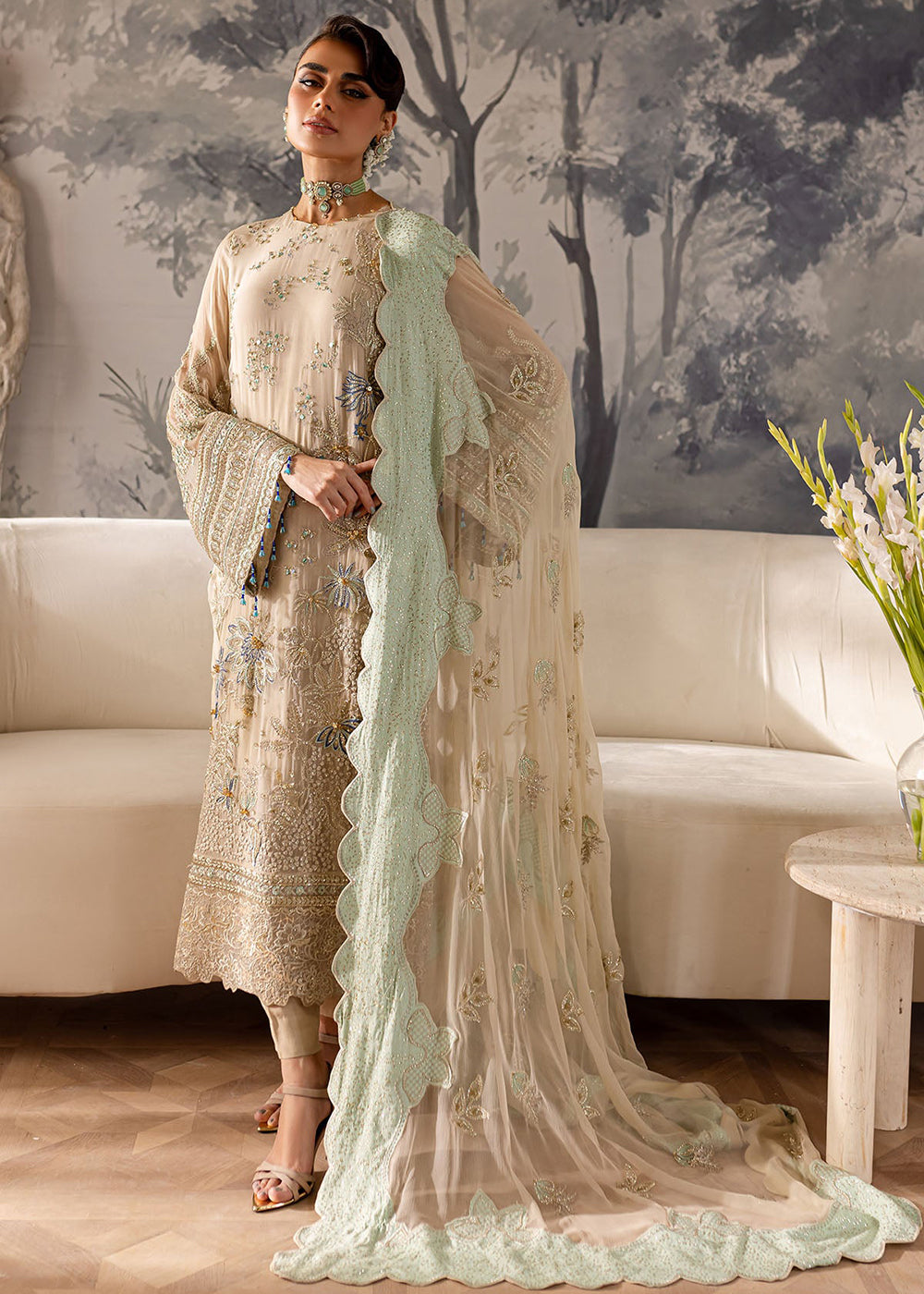 Buy Now Elanora Luxury Formals Collection '24 by Nureh | NEL-58 Online at Empress Online in USA, UK, Canada & Worldwide at Empress Clothing. 