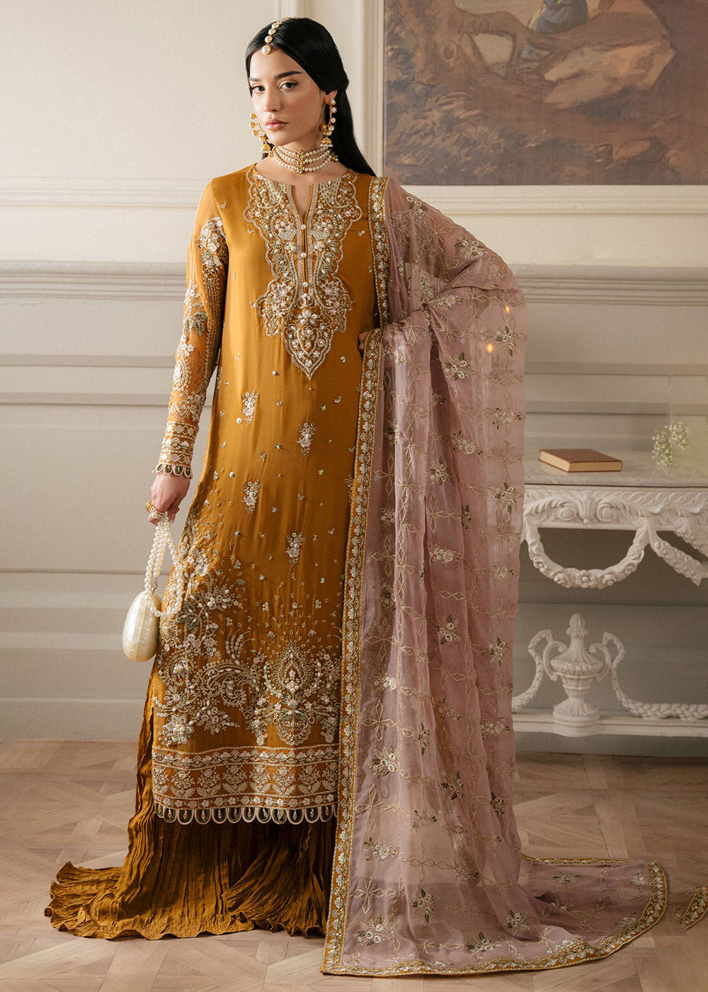 Buy Now Elanora Embroidered Formals '25 by Nureh | NEL-61 Online in USA, UK, Canada & Worldwide at Empress Clothing.