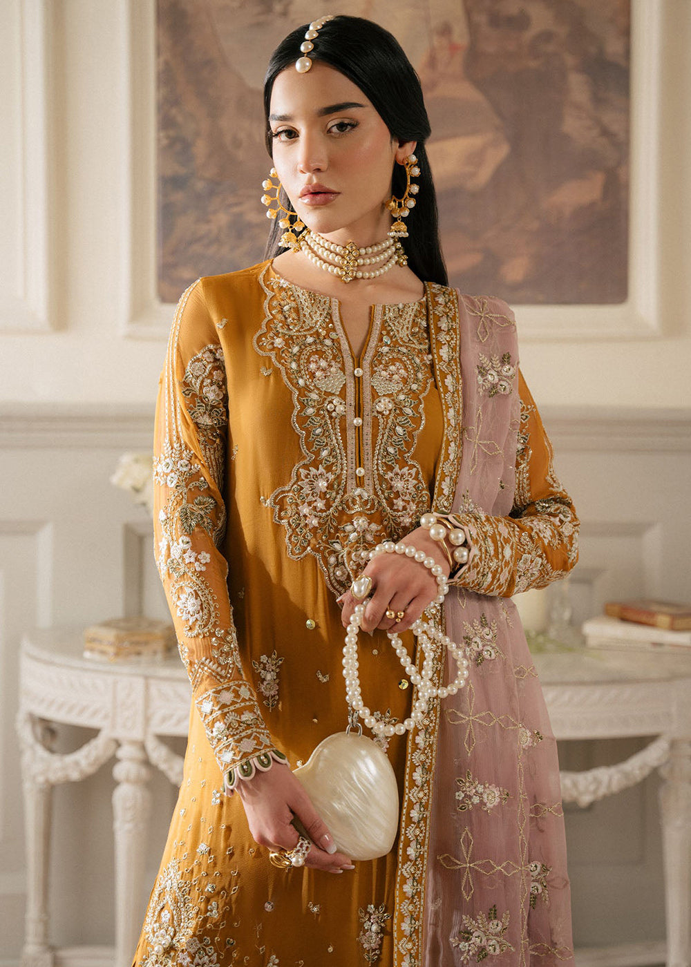 Buy Now Elanora Embroidered Formals '25 by Nureh | NEL-61 Online in USA, UK, Canada & Worldwide at Empress Clothing.