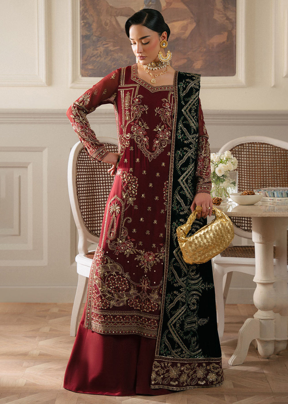 Buy Now Elanora Embroidered Formals '25 by Nureh | NEL-62 Online in USA, UK, Canada & Worldwide at Empress Clothing.