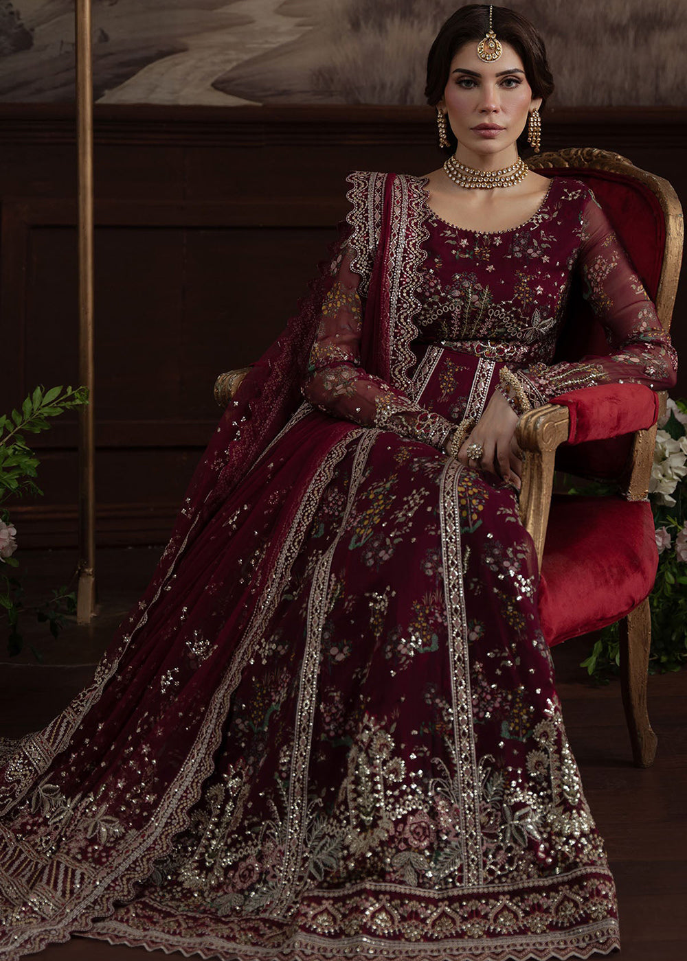 Buy Now Elanora Embroidered Formals '25 by Nureh | NEL-72 Online in USA, UK, Canada, Germany, Italy, Austria, France, UAE & Worldwide at Empress Clothing.