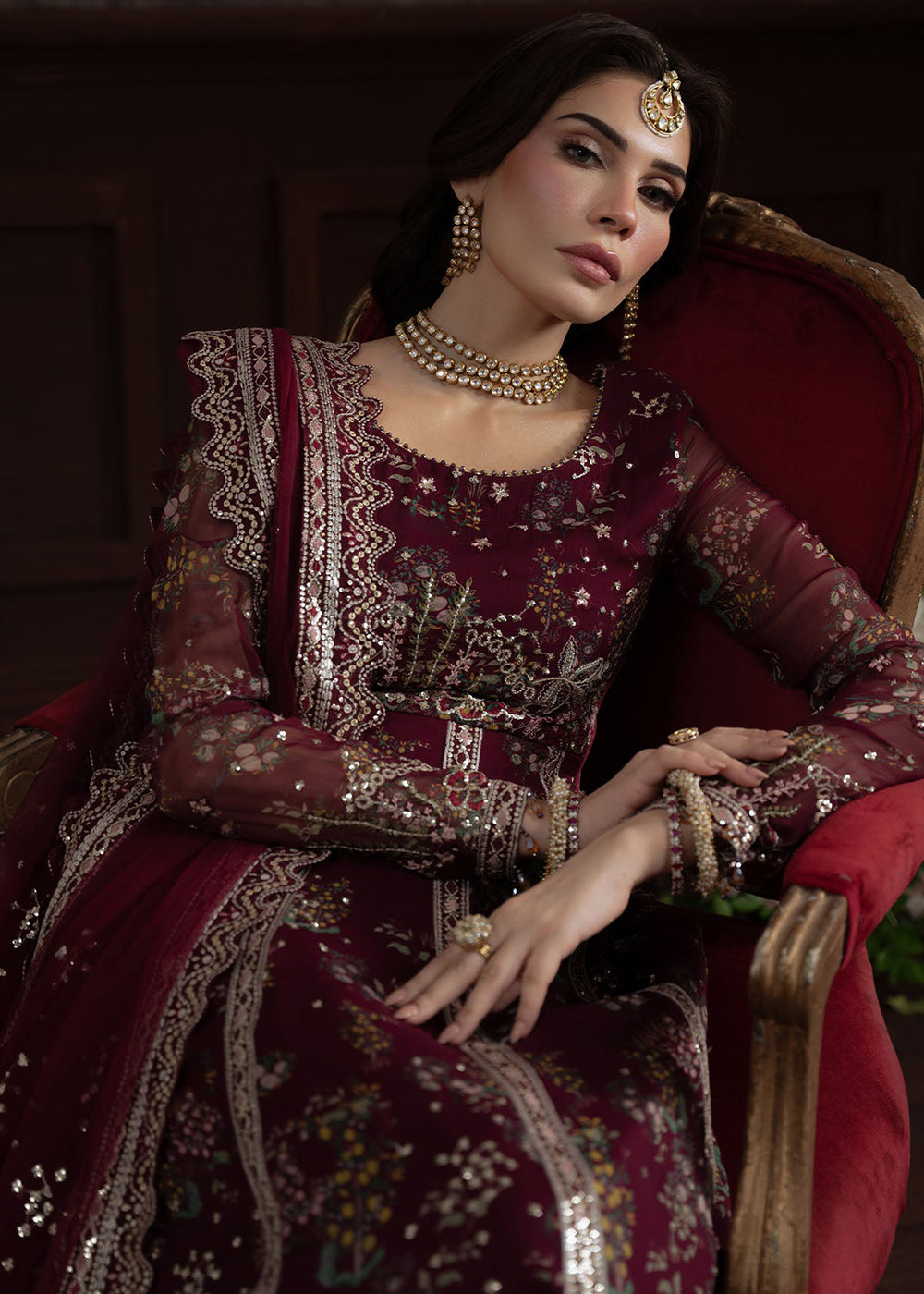 Buy Now Elanora Embroidered Formals '25 by Nureh | NEL-72 Online in USA, UK, Canada, Germany, Italy, Austria, France, UAE & Worldwide at Empress Clothing.