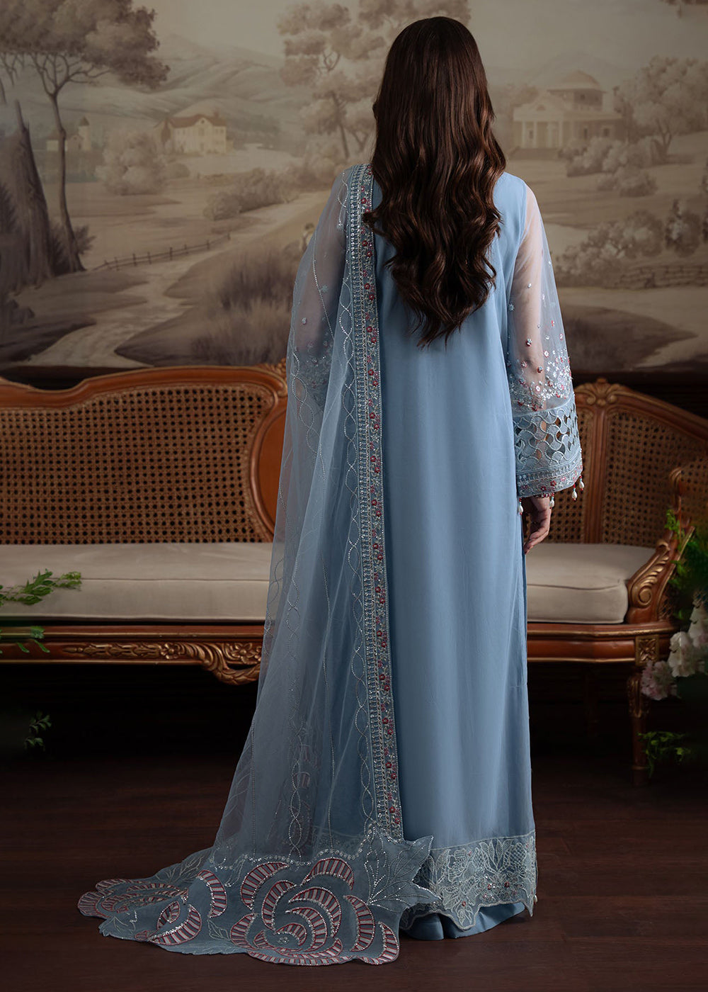 Buy Now Elanora Embroidered Formals '25 by Nureh | NEL-74 Online in USA, UK, Canada, Germany, Italy, Austria, France, UAE & Worldwide at Empress Clothing.