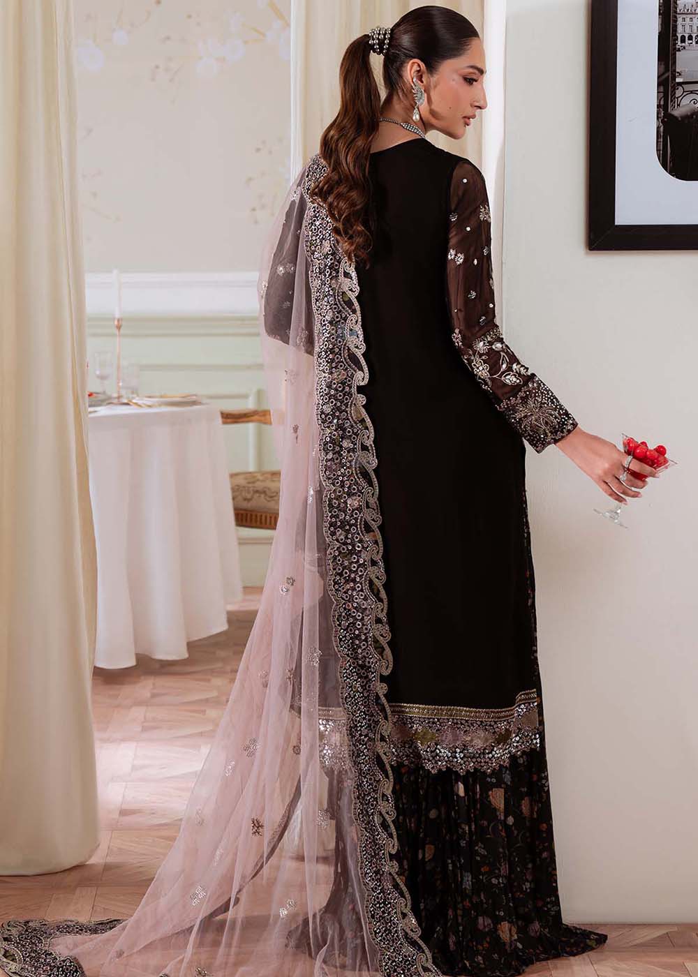 Buy Now Elanora Embroidered Formals '25 by Nureh | NEL-83 Online in USA, UK, Canada, Germany, Italy, Austria, France, UAE & Worldwide at Empress Clothing.