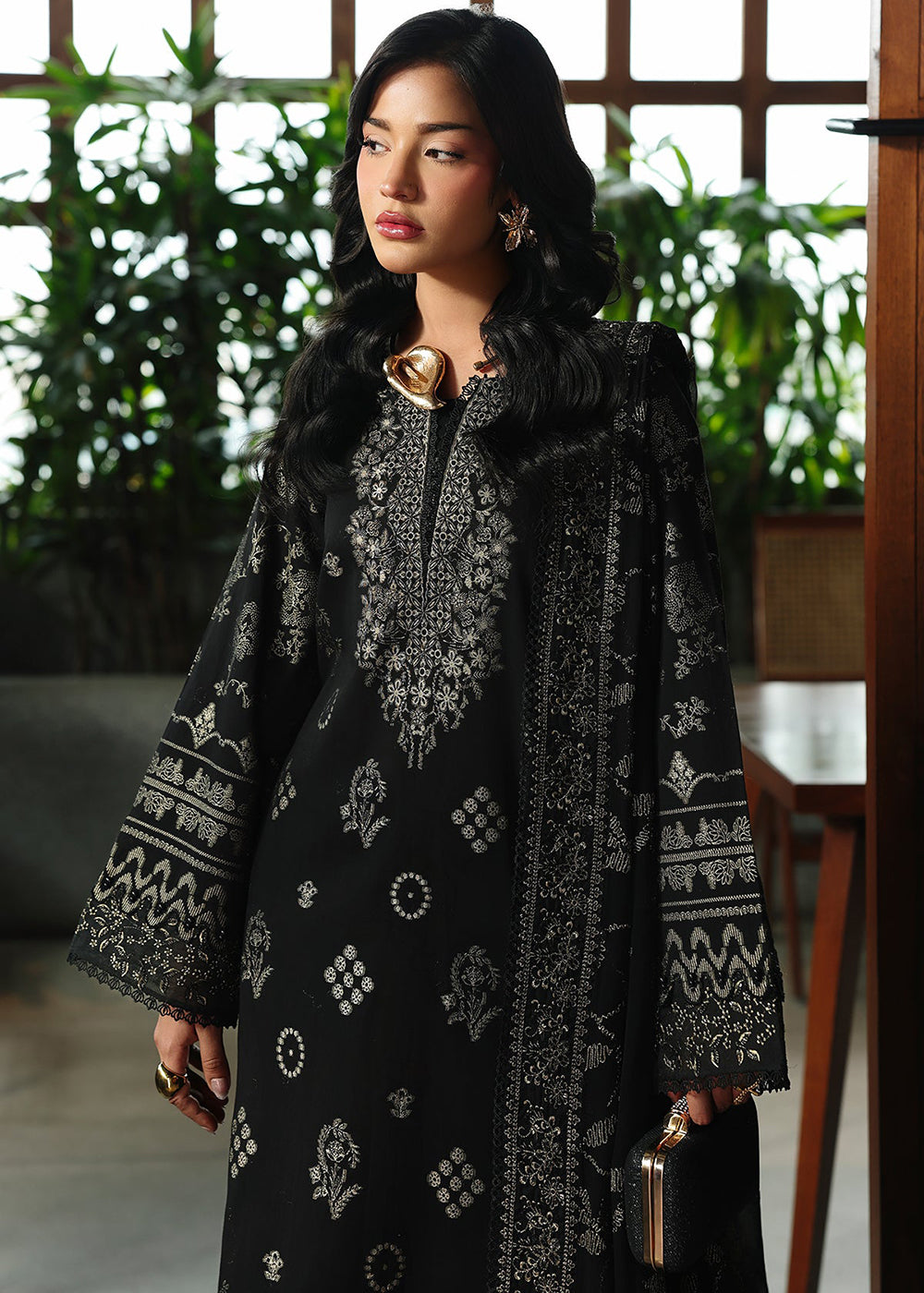 Buy Now Maya Jacquard Collection '26 by Nureh | NJ-112 Online in US, UK, Canada, France, Italy, Germany, Greece, Sweden, UAE, Switzerland & Worldwide at Empress