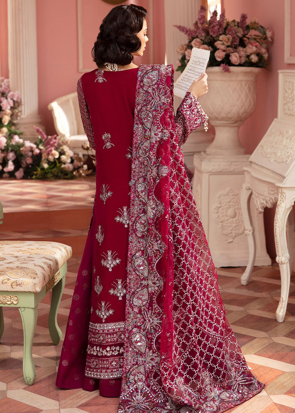 Buy Now The Secret Garden Luxury Unstitched Formals '24 by Nureh | CHARLOTTE Online at Empress Online in USA, UK, Canada & Worldwide at Empress Clothing.