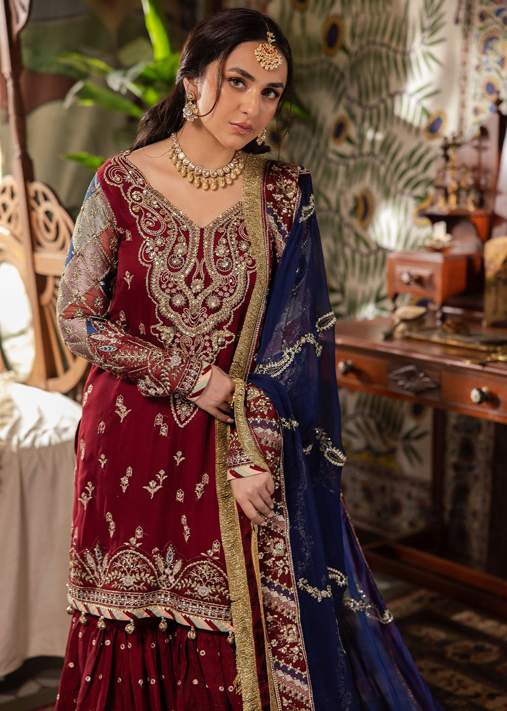 Buy Now Alfaaz Luxury Chiffon Formals '24 by Nureh | NL-76 SHEHRBANO Online at Empress Online in USA, UK, Canada & Worldwide at Empress Clothing.