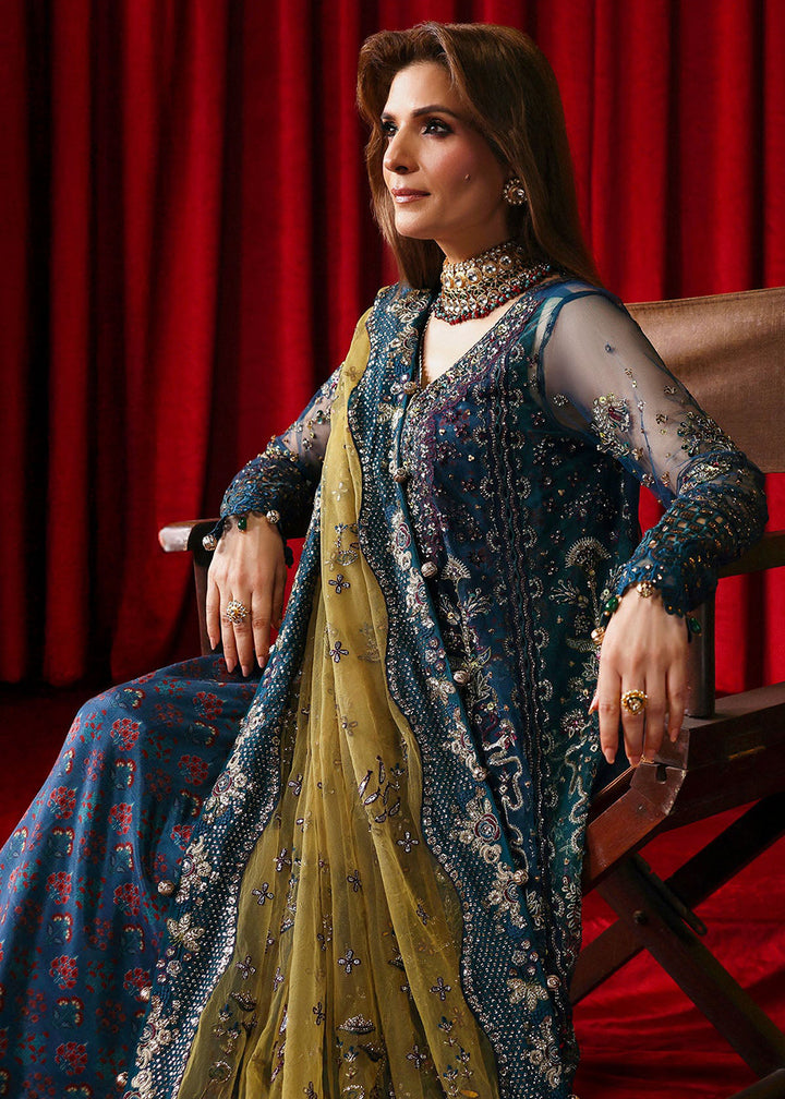 Buy Now Jhoomro Luxury Formals '25 by Nureh | NL-84 Resham Online in US, UK, Canada, Germany, Italy, Austria, France, Singapore, UAE & Worldwide at Empress.