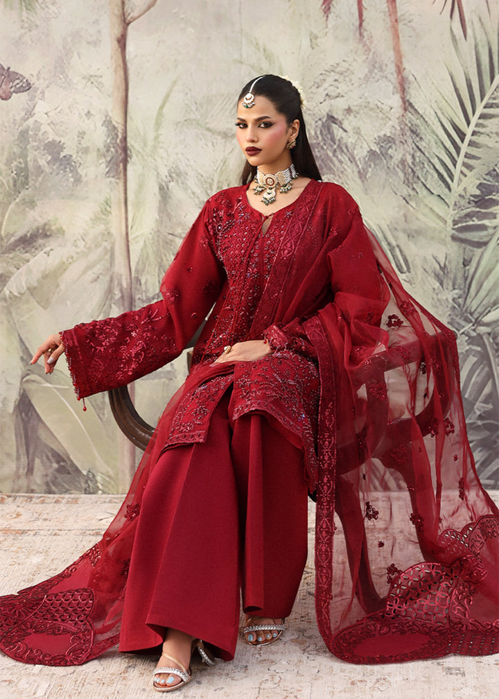 Buy Now Romansiyyah Luxury Formals 25 by Emaan Adeel | NOORMAHAL Online in US, UK, Canada, France, Italy, Germany, Sweden, Greece, UAE & Worldwide at Empress.