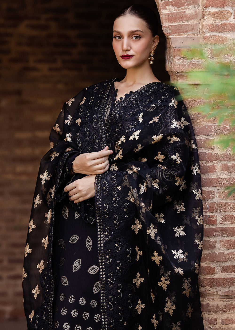 Buy Now Maya Jacquard Fomals '24 by Nureh | NJ-100 Online at Empress Online in USA, UK, Canada & Worldwide at Empress Clothing.