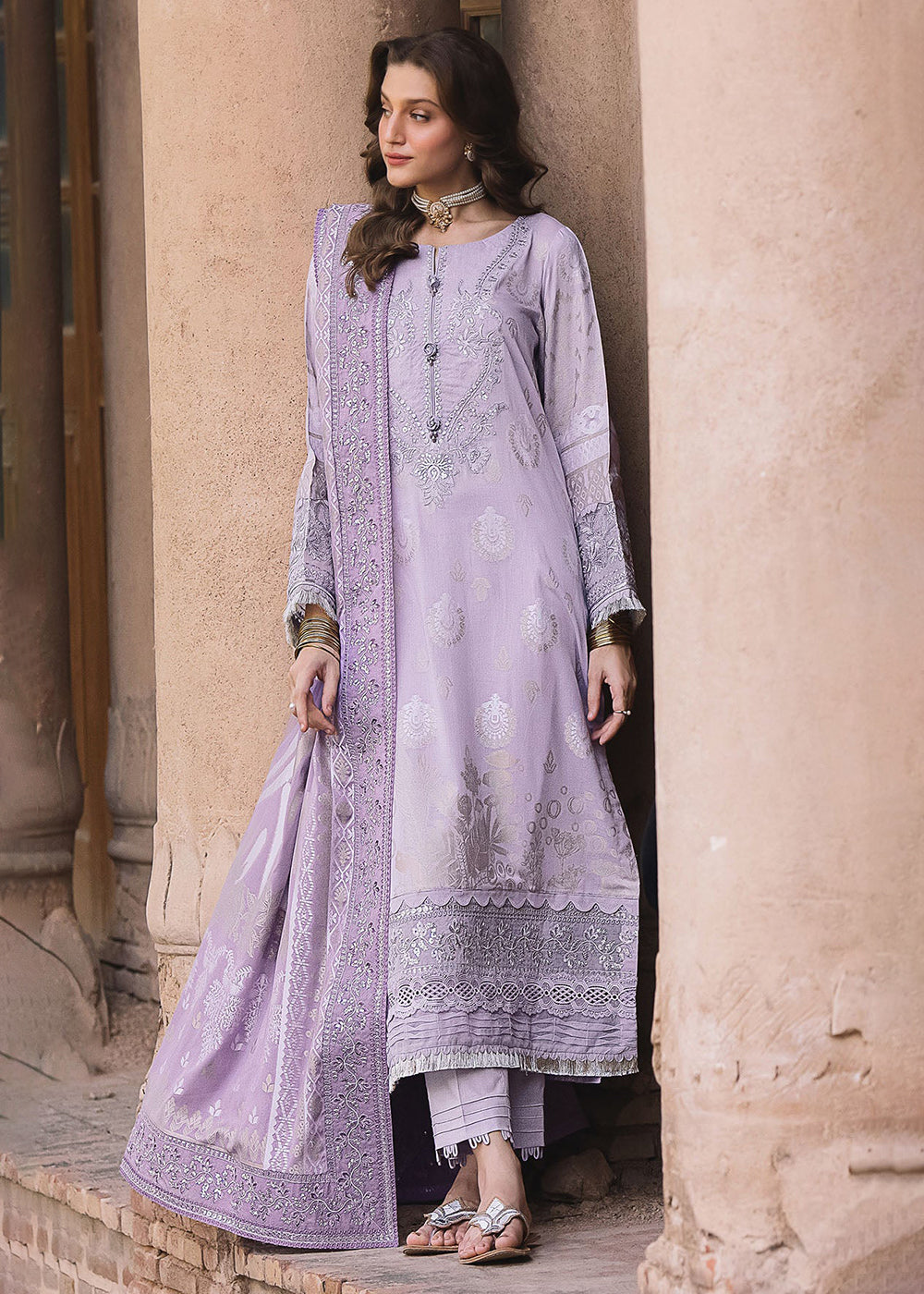 Buy Now Maya Jacquard Fomals '24 by Nureh | NJ-99 Online at Empress Online in USA, UK, Canada & Worldwide at Empress Clothing